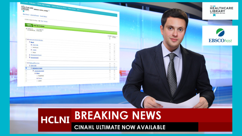 HCLNI Breaking News, Cinahl Ultimate now available